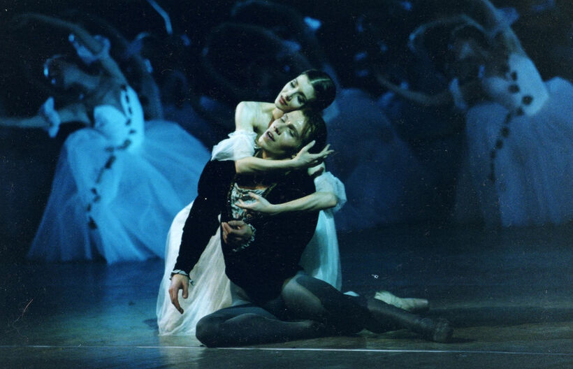 Giselle (Alina Cojocaru, Johan Kobborg). Zdroj: kobborg.uk.